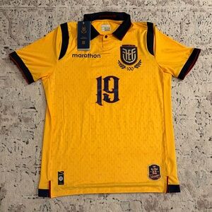 Marathon Authentic Ecuador 100 Years Edition Gonzalo Plata #19 Jersey Men’s S